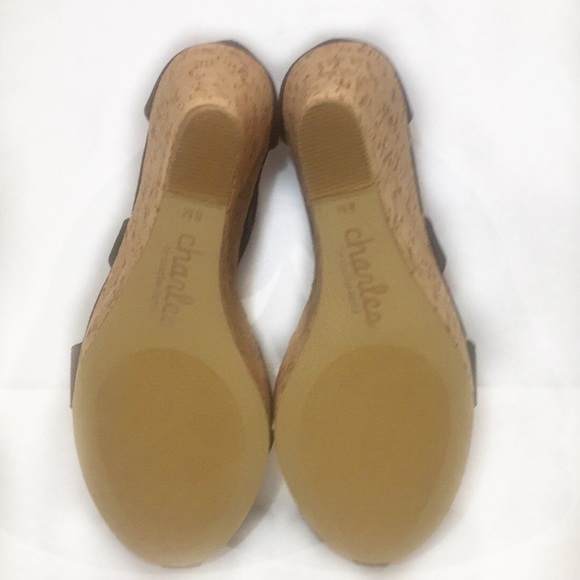 Charles by Charles David Amigo Cork Wedge Platform - Picture 5 of 7